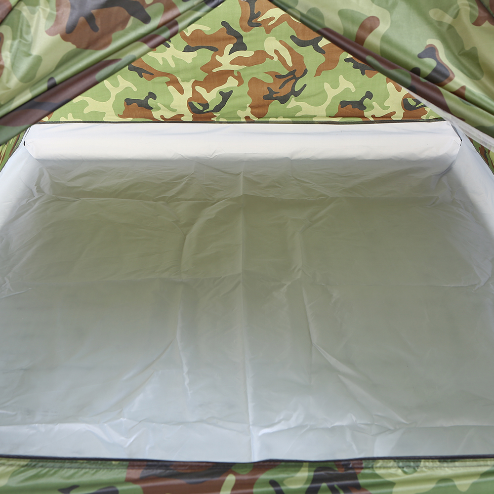 Cheap Goat Tents Camping Tent for 2 Person Single Layer Outdoor Portable Camouflage Handbag Camping Tent for Hiking Travelling Backpacking   